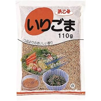 Amazon.co.jp: 浜乙女 白いりごま カラー 110g ×5個 : 食品